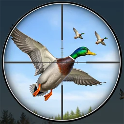 Ícone de jogo de tiro ao pato